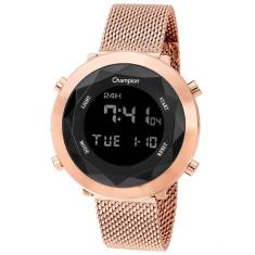 relógio smartwatch rose champion