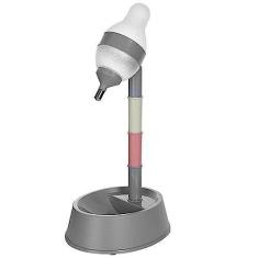 Imagem de BUYTER Comedouro para gatos 2 em 1, comedouro ajustável para cães e dispensador de água, prato de água para animais de estimação com 2,2 litros de comida e 528 ml de água