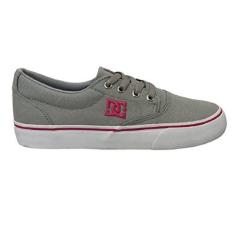 Imagem de Tênis DC Shoes New Flash 2 TX Feminino - Cinza e Rosa
