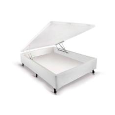 Imagem de Cama Box Baú Universal Casal Courano White New (138x188x32) - Castor