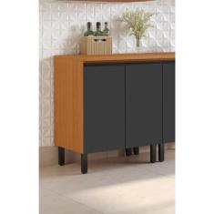 Imagem de Balcão De Cozinha 2 Portas 70cm Com Tampo Namur - Itatiaia