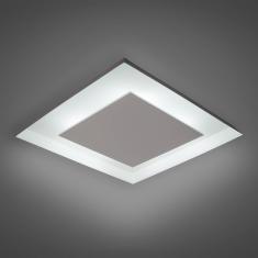 Imagem de Plafon De Luz Indireta Sobrepor 35x35cm Para 4 Lâmpadas E27 Branco