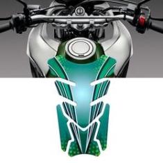 Imagem de Adesivo Protetor De Tanque Tank Pad para Moto Universal Verde Yamaha