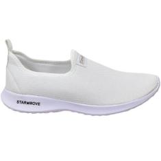 Imagem de Sapatilha Tenis Calce Facil Slip On Feminina Confortável - Star Move