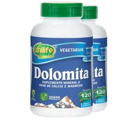 Imagem de Kit 2 Dolomita 120 Cápsulas Unilife