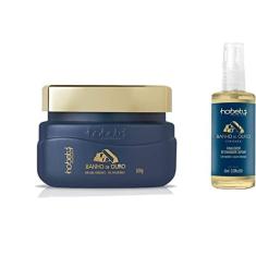 Imagem de Kit Hobety Banho De Ouro Mascara 300Gr + Fios De Ouro 60Ml