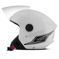 Imagem de Capacete Moto Aberto Mixs Way Com Viseira Cristal Feminino Masculino, 