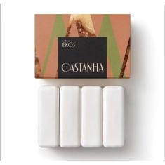 Imagem de Castanha Sabonete Ekos Caixa C/4 Sabonetes 100G Cada - Natura
