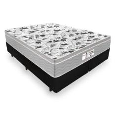 Imagem de Cama Box Queen + Colchão De Molas Ensacadas - Probel - Evolution 158x198x67cm