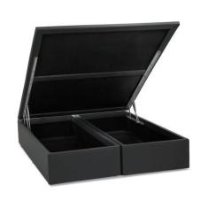 Imagem de Base Baú Cinza Casal (138X188x39) - Ortobom