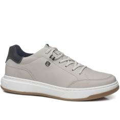 Imagem de Tênis Casual Pegada Masculino em Couro Silver 111701-07-Masculino