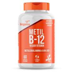 Imagem de BIOGENS METIL B12 VEGAN 60 CAPS 