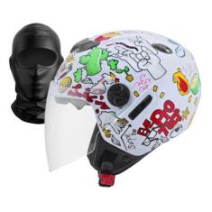 Imagem de Capacete Aberto Viseira Solar Pro Tork New Atomic Universe Universo La