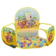 Imagem de Barraca Infantil Dobrável Barraca Piscina com 50 Bolinhas Coloridas Te