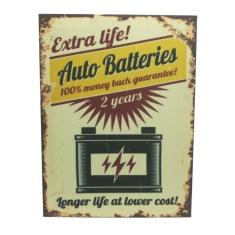 Imagem de Quadro impresso auto batteries 30x40 cm