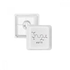 Imagem de Chemistry EGTA teclado mecânico com fórmula estrutural química, kit de atualização de jogos PBT