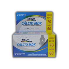 Imagem de Suplemento Alimentar Medvit Cálcio mdk com 70 Comprimidos