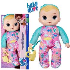 Imagem de Boneca Baby Alive Loira Fofinha Corpinho De Pano Lavável