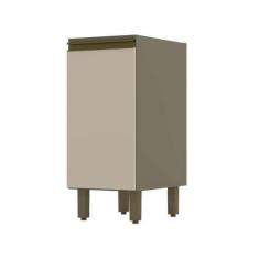 Imagem de Balcão de Cozinha Évelin 1 PT Duna e Cristal 40 cm