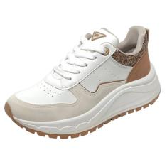 Imagem de Tênis Feminino Flatform Casual Conforto Tratorado Via Marte-Feminino