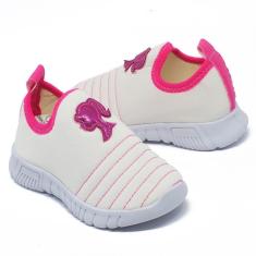 Imagem de Tenis Feminino Casual Voltas As Aulas Infantil Juvenil Barbi Bi Bordado-Feminino