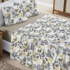 Imagem de Jogo lençol Queen Malha Milly 4 pçs Bloss