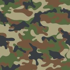 Imagem de Papel de Parede Adesivo Camuflado Militar 98741 0,58x3,00M