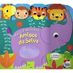 Imagem de Carinhas Felizes: Meus Fabulosos Amigos Da Selva - Bookworks - 9788595031722