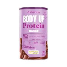 Imagem de Body Up Protein  14G De Proteína  Sabor Chocolate  450G  Sanavita