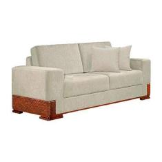 Imagem de Sofá 3 Lugares Bretanha Linho Cinza