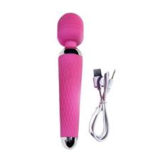 Imagem de Massageador Corporal Varinha Mágica Portátil Potente Bateria USB  6000