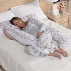 Imagem de Travesseiro Gestante De Corpo Gravida Feminino Amamentação - Rei do Ki