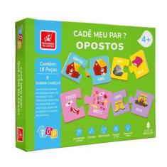 Imagem de Quebra-Cabeça pop Cadê Meu Par Oposto Brincadeira de Criança bdc