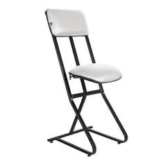 Imagem de Banqueta para Vigilantes e Vigias Linha Security Branco - Design Offic