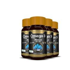Imagem de 4X Omega 3 Importado Eua Concentrado 60Caps 1450Mg - Hf Suplements