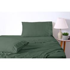 Imagem de Lençol King 4 Peças 600 Fios Egipicios 100% Algodão - Outcasa Confecçõ