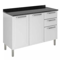 Imagem de Balcão Tarsila Itatiaia 3 Portas E 2 Gavetas Ig3g2-120 - Branco