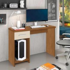 Imagem de Mesa Escrivaninha Para Computador/Notebook - Germai Prisma - Freijó/Of
