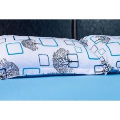 Imagem de Jogo De Lençol Solteiro Em Malha 100 % Algodão 2 Peças - Enxovais Fant