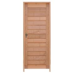 Imagem de Kit Porta De Madeira Maci a Roma Rodam Tauari - 2.10 (a) X 0.