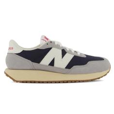 Imagem de Tênis Casual Masculino New Balance 237 Lifestyle Couro Camurça-Masculino