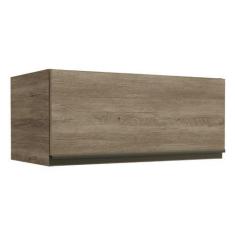 Imagem de Armário Aéreo Cozinha 70 cm Maxxi 1 Porta Basculante Nogal - Kappesber