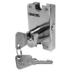 Imagem de Fechadura Franzmar Vidro CT 1020 Cilindro Oval - 41020