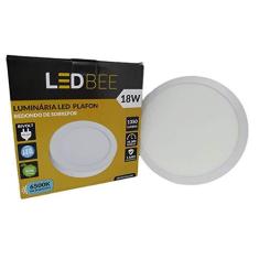 Imagem de Plafon LED sobrepor redondo 18w branca LEDBee