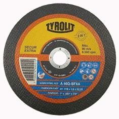 Imagem de Disco De Corte Fino Inox 7" X .060" X 7/8" Tyrolit Secur