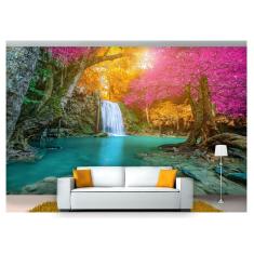 Imagem de Papel De Parede Cachoeira Natureza Mata 3D Nch180
