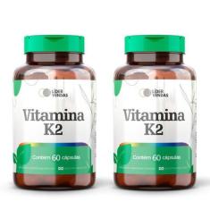 Imagem de Vitamina K2 C/ 60 Cápsulas Kit 2 Potes - Lider Vendas