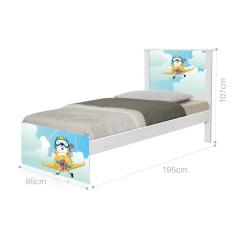 Imagem de Cama Solteiro Ursinho Patrulheiro