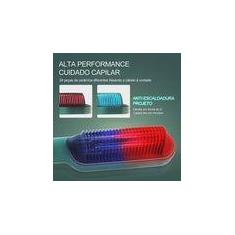 Imagem de Escova Quente Alisadora Secadora Multifunção Seca, Alisa, Modela Bivol