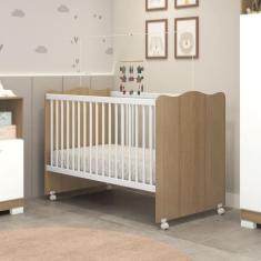 Imagem de Berço Mini Cama Lolly com Rodízios 1,32cm X 0,77cm X 0,95cm. Naturalle